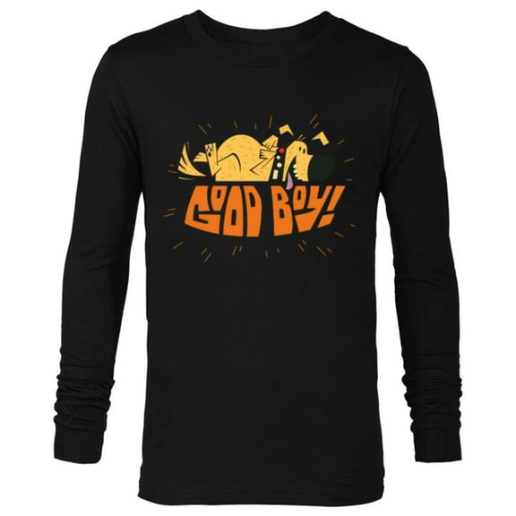 Disney and Pixar’s Up Dug Good Boy - Long Sleeve T-Shirt for Men - Customized-Black