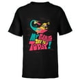 thumbnail image 1 of Disney and Pixar’s Up Kevin Dug My Favorite Day is Today - Short Sleeve T-Shirt for Kids - Customized-Black, 1 of 5