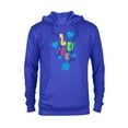 thumbnail image 1 of Disney and Pixar’s Up Love Balloons - Pullover Hoodie for Adults - Customized-Royal Heather, 1 of 5