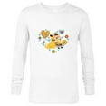 thumbnail image 1 of Disney and Pixar’s Up Russel and Dug Heart - Long Sleeve T-Shirt for Men – Customized-White, 1 of 5