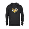 thumbnail image 1 of Disney and Pixar’s Up Russel and Dug Heart - Pullover Hoodie for Adults – Customized-Black, 1 of 5