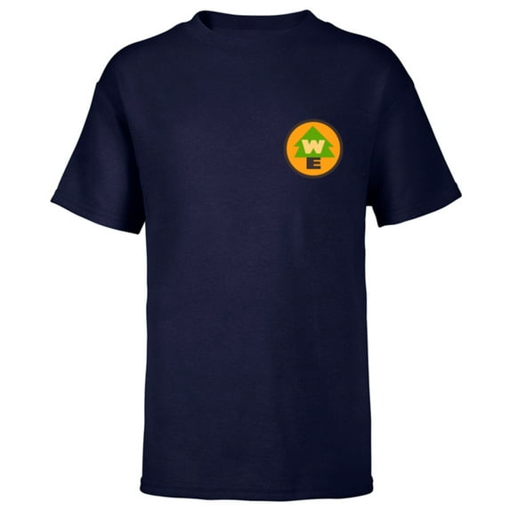 Disney and Pixar’s Up Wilderness Explorer Logo - Short Sleeve T-Shirt for Kids – Customized-Athletic Navy