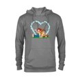 thumbnail image 1 of Disney and Pixar’s Up Young Carl and Ellie Dreaming - Pullover Hoodie for Adults - Customized-Graphite Heather, 1 of 5