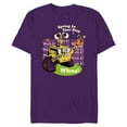 thumbnail image 1 of Disney and Pixar’s WALL-E Easter Spring in Your Step Whoa! - Short Sleeve Blended T-Shirt for Adults - Customized-Purple, 1 of 5