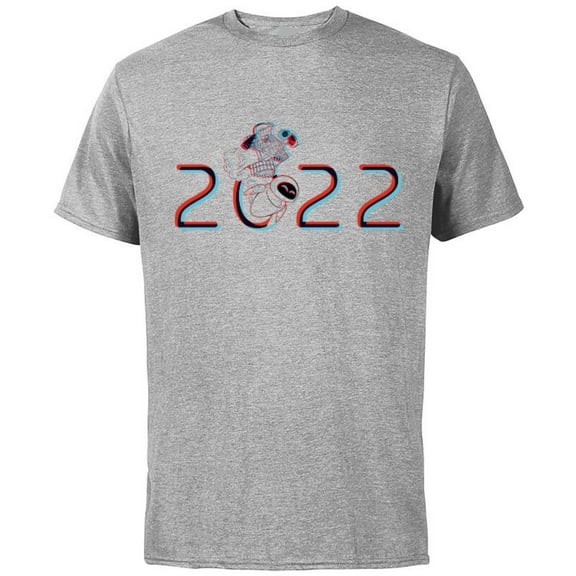 Disney and Pixar’s WALL-E and EVE 2022 - Short Sleeve Cotton T-Shirt for Adults - Customized-Athletic Heather