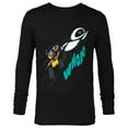 thumbnail image 1 of Disney and Pixar’s Wall-E and EVE Whoa! - Long Sleeve T-Shirt for Men - Customized-Black, 1 of 5