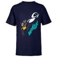 thumbnail image 1 of Disney and Pixar’s Wall-E and EVE Whoa! - Short Sleeve T-Shirt for Kids - Customized-Navy, 1 of 5