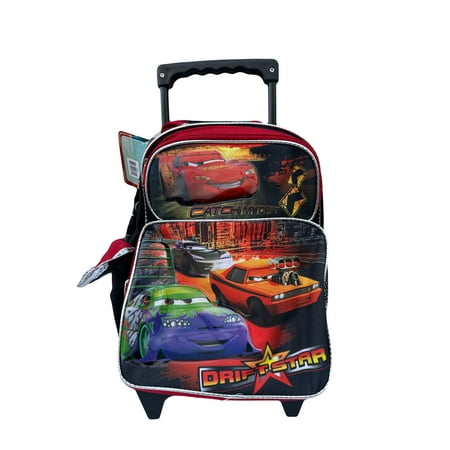 Disney by CARS Pre-K Rolling Backpack Unisex Red