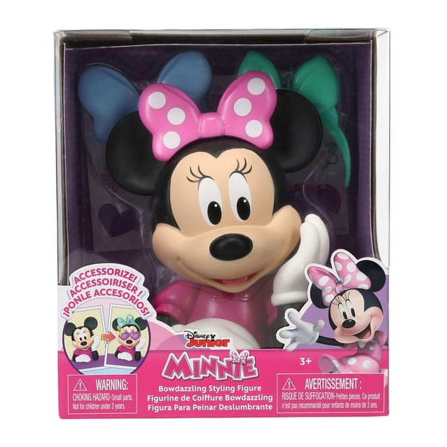 Disney by Just Play Age Over 3 Minnie Mouse Styling Head
