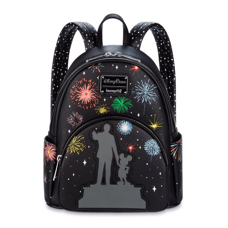 ☆Disney100周年限定Loungefly 光るArt DecoミニBackpack☆ Disney 100th Loungefly Walt Disney & Mickey Mouse ''Partners