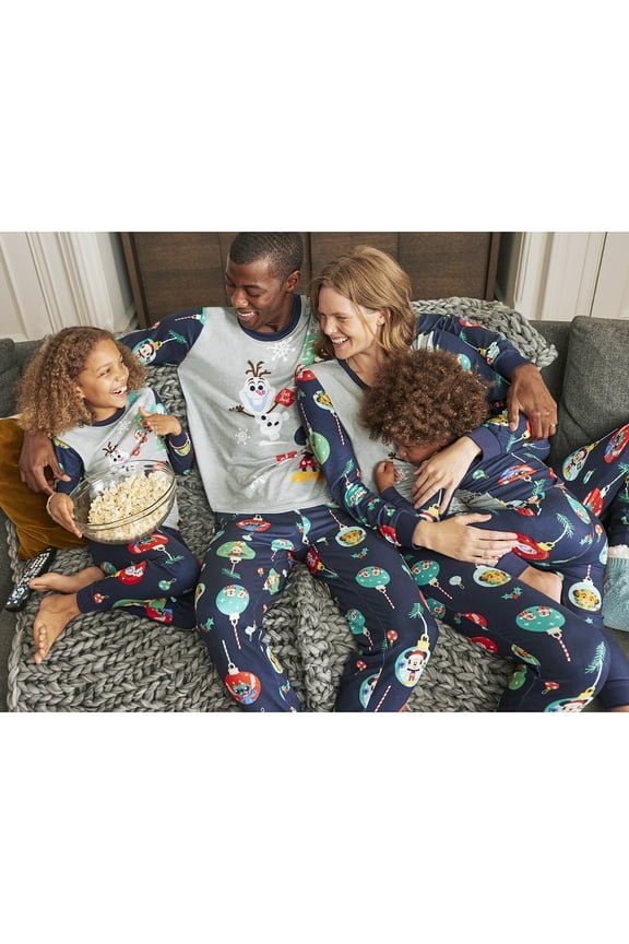 ’s 100th Anniversary Pet One-Piece Matching Family Pajamas, Sizes XS-2XL