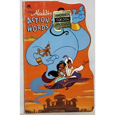 Pre-Owned Disney's Aladdin Action Words (Paperback) 9780307124951
