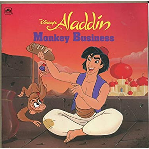 Pre-Owned Disney's Aladdin: Monkey Business (Golden Books) (Paperback) 0307127885 9780307127884