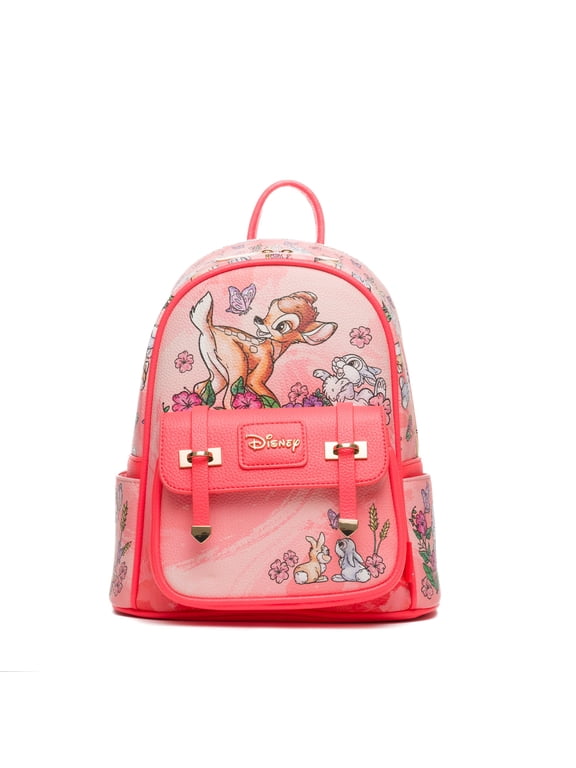 Disney's Bambi and Thumper WondaPop 11" Vegan Leather Fashion Mini Backpack