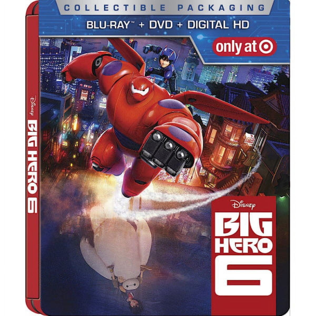 Disney's Big Hero 6 - Limited Edition SteelBook [Blu-ray + DVD