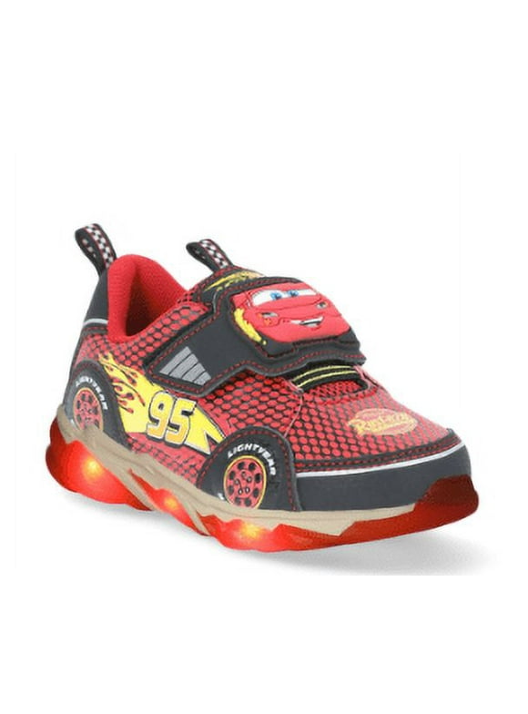 Disney Cars Toddler Boys Lighted Athletic