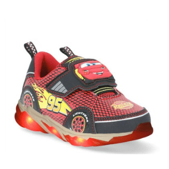 Disney Cars Toddler Boys Lighted Athletic