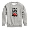 thumbnail image 1 of Disney's Cars - Chester Whipplefilter - Toddler And Youth Crewneck Fleece Sweatshirt, 1 of 5