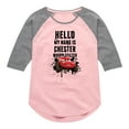 thumbnail image 1 of Disney's Cars - Chester Whipplefilter - Toddler And Youth Raglan Graphic T-Shirt, 1 of 5