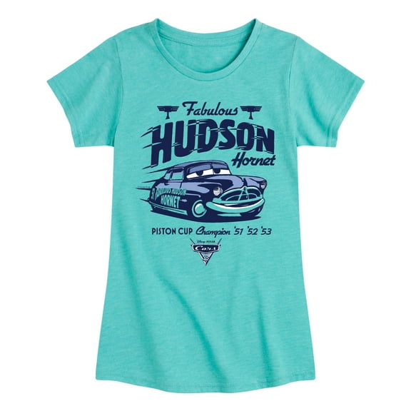 Disney's Cars - Fabulous Hudson Hornet - Toddler And Youth Girls Short Sleeve Graphic T-Shirt