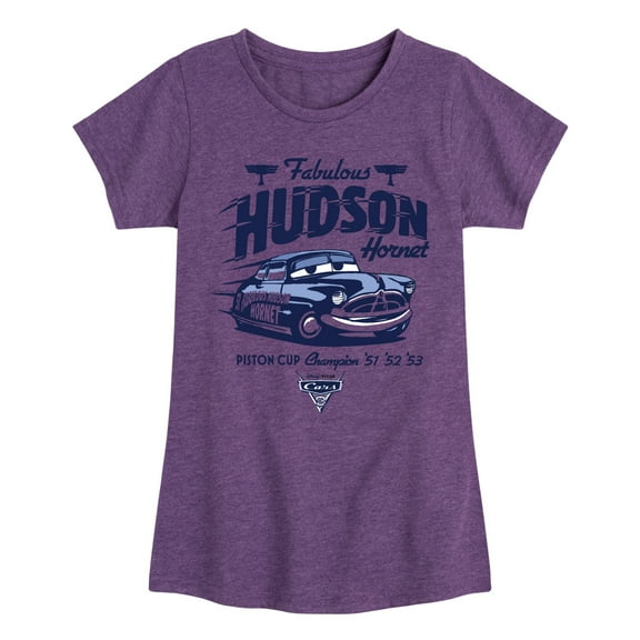 Disney's Cars - Fabulous Hudson Hornet - Toddler And Youth Girls Short Sleeve Graphic T-Shirt