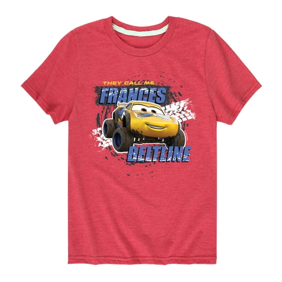 Disney's Cars - Frances Beltline - Boy's Toddler And Youth Short Sleeve Graphic T-Shirt