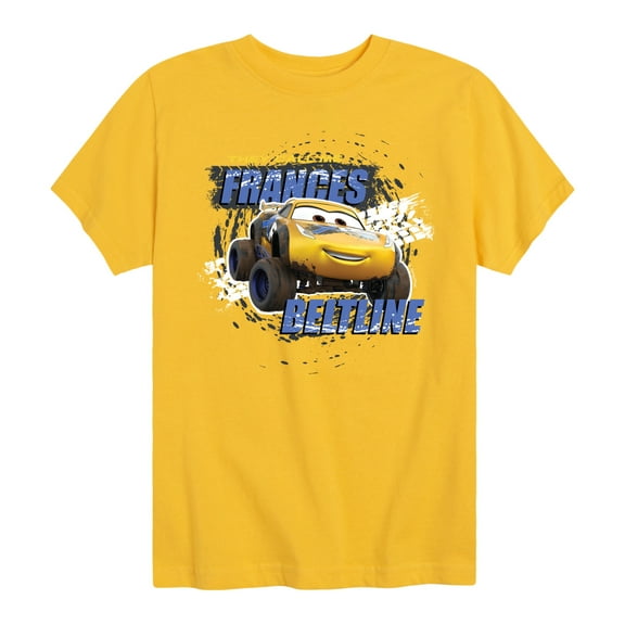 Disney's Cars - Frances Beltline - Boy's Toddler And Youth Short Sleeve Graphic T-Shirt