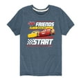 thumbnail image 1 of Disney's Cars - Friends From The Start - Boy's Toddler And Youth Short Sleeve Graphic T-Shirt, 1 of 5