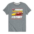 thumbnail image 1 of Disney's Cars - Friends From The Start - Boy's Toddler And Youth Short Sleeve Graphic T-Shirt, 1 of 5