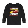 thumbnail image 1 of Disney's Cars - Friends From The Start - Toddler And Youth Long Sleeve Graphic T-Shirt, 1 of 5