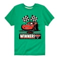 thumbnail image 1 of Disney's Cars - I'm A Winner - Boy's Toddler And Youth Short Sleeve Graphic T-Shirt, 1 of 5