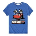 thumbnail image 1 of Disney's Cars - I'm A Winner - Boy's Toddler And Youth Short Sleeve Graphic T-Shirt, 1 of 5