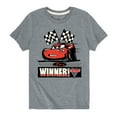 thumbnail image 1 of Disney's Cars - I'm A Winner - Boy's Toddler And Youth Short Sleeve Graphic T-Shirt, 1 of 5