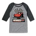 thumbnail image 1 of Disney's Cars - I'm A Winner - Toddler And Youth Raglan Graphic T-Shirt, 1 of 4