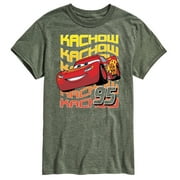 DISNEY PIXAR CARS Disney's Cars - KACHOW 95 Lightning McQueen- Men's Short Sleeve Graphic T-Shirt
