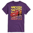 thumbnail image 1 of Disney's Cars - KACHOW 95 Lightning McQueen- Men's Short Sleeve Graphic T-Shirt, 1 of 4