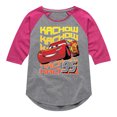 thumbnail image 1 of Disney's Cars - KACHOW 95 - Toddler And Youth Raglan Graphic T-Shirt, 1 of 5