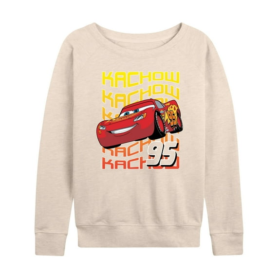 Disney's Cars - KACHOW 95 - Women's Lightweight French Terry Long Sleeve Shirt