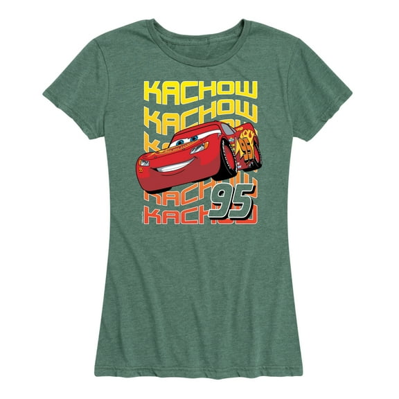 Disney's Cars - KACHOW 95 - Women's Short Sleeve Graphic T-Shirt