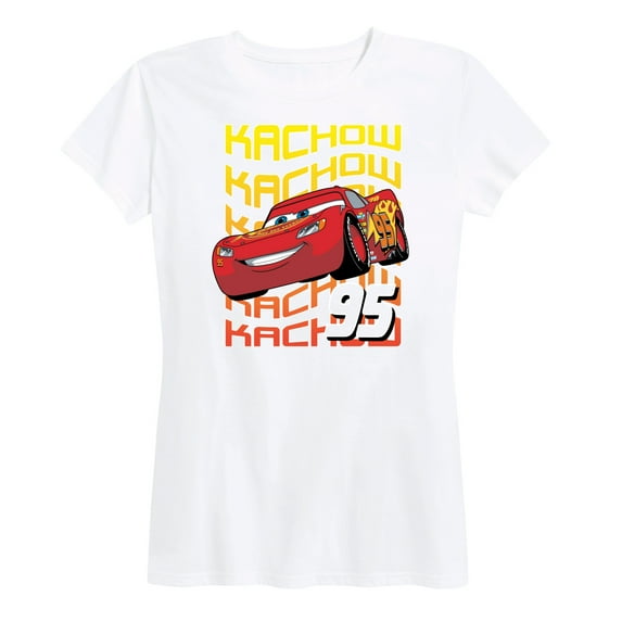 Disney's Cars - KACHOW 95 - Women's Short Sleeve Graphic T-Shirt