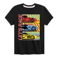 thumbnail image 1 of Disney's Cars - Lets Race - Boy's Toddler & Youth Short Sleeve Graphic T-Shirt, 1 of 5