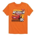 thumbnail image 1 of Disney's Cars - Lightning McQueen 95 - Boy's Toddler And Youth Short Sleeve Graphic T-Shirt, 1 of 5