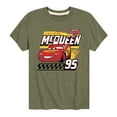 thumbnail image 1 of Disney's Cars - Lightning McQueen 95 - Boy's Toddler And Youth Short Sleeve Graphic T-Shirt, 1 of 5