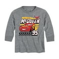 thumbnail image 1 of Disney's Cars - Lightning McQueen 95 - Toddler And Youth Long Sleeve Graphic T-Shirt, 1 of 5