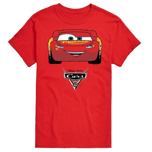 Disney's Cars - Lightning McQueen - Men's Short Sleeve Graphic T-Shirt ...