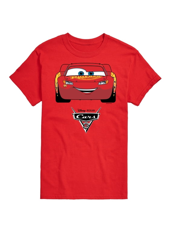 Disney's Cars - Lightning McQueen - Men's Short Sleeve Graphic T-Shirt