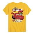 thumbnail image 1 of Disney's Cars - Lightning McQueen Seven Time Champ - Boy's Toddler And Youth Short Sleeve Graphic T-Shirt, 1 of 5