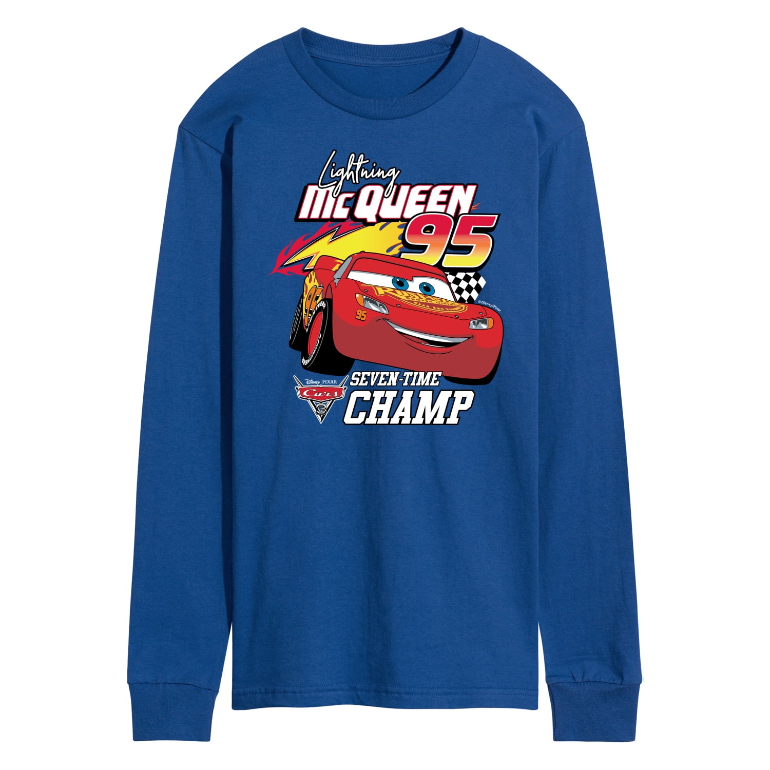 Lightning mcqueen long cheap sleeve shirt