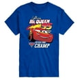 thumbnail image 1 of Disney's Cars - Lightning McQueen Seven Time Champ - Men's Short Sleeve Graphic T-Shirt, 1 of 5