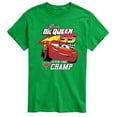 thumbnail image 1 of Disney's Cars - Lightning McQueen Seven Time Champ - Men's Short Sleeve Graphic T-Shirt, 1 of 5